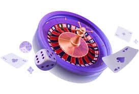 Roulette wheel spinning with close-up camera angle on result landing